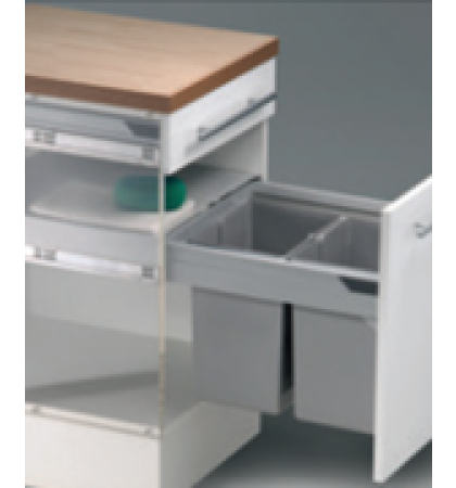 WESCO - Pull Out Bin 450 (2 X 20L)