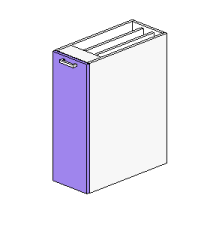 Base Pull Out Spice Rack 200