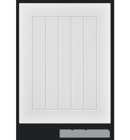 V-Groove Bordered 1 - Single Pattern