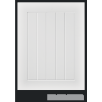 V-Groove Bordered 1 - Single Pattern