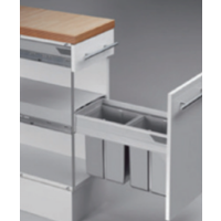 WESCO - Pull Out Bin 300 (2 x 10L)