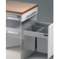 WESCO - Pull Out Bin 600 (2 X 20L) + (1 x 10L)