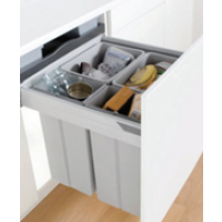 WESCO - Pull Out Bin 600 (2 X 32L) + (2 x 10L)