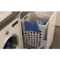 Laundry Basket Pull Out - 400 Tray Deck 1 X 48L