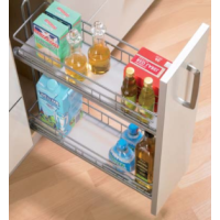 Pull Out Spice Rack 150 - Door attached